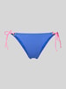 Banana Moon Bikinislip met strikdetail, model 'LENKA' Koningsblauw
