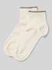 BOSS Socken mit Label-Print im 2er-Pack Weiss