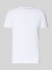 SELECTED HOMME Regular fit T-shirt van katoenmix Wit