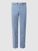 Hiltl Regular Fit Chino mit Stretch-Anteil Modell 'Peaker' Hellblau