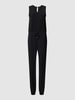 D´Etoiles Casiope Jumpsuit mit Rundhalsausschnitt Modell 'Ecetera' Black