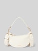 Liu Jo White Handtasche mit Label-Applikation Modell 'KALISKA' Offwhite