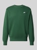 Nike Relaxed Fit Sweatshirt aus Baumwoll-Mix Dunkelgruen