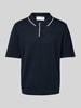 SELECTED HOMME Poloshirt met 1/2 mouwen, model 'MATTIS' Marineblauw