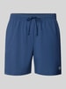 New Balance Shorts mit elastischem Bund und Logo Dunkelblau