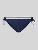 Banana Moon Slim Fit Bikinihose mit Strukturmuster Modell 'Jada' Dunkelblau