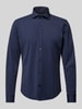 JOOP! Collection Slim fit zakelijk overhemd met knoopsluiting, model 'Pai' Marineblauw