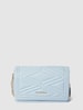 VALENTINO BAGS Handtasche mit Strukturmuster Modell 'SOUVENIR' Hellblau