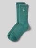 Carhartt Work In Progress Sokken met labelstitching, model 'Hudson' Turquoise