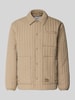 MAISON KITSUNÉ Steppjacke mit Brusttasche Beige