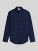 Tommy Hilfiger Regular Fit Freizeithemd aus reiner Baumwolle Marine