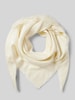 BOSS Tuch aus Modal-Woll-Mix Modell 'Ledonia' Offwhite