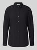 Christian Berg Woman Regular fit overhemdblouse met knoopsluiting Zwart