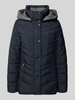 FUCHS SCHMITT Jacke in Stepp-Optik mit Kapuze Marine