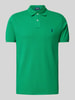 Polo Ralph Lauren Poloshirt mit Label-Stitching und Regular Fit Gruen