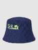 MC2 Saint Barth Czapka typu bucket hat z wyhaftowanym logo model ‘JAMES TERRY’ Niebieski