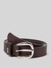 BOSS Gürtel aus echtem Rindsleder Dunkelbraun