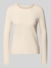 Christian Berg Woman Regular Fit Strickpullover aus reinem Kaschmir Offwhite