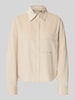 Marc O'Polo Comfort fit overhemdblouse van puur katoen Offwhite