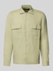 Marc O'Polo Regular Fit Leinenhemd mit Brustpattentaschen Mint