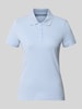 Tom Tailor Regular Fit Poloshirt aus reiner Baumwolle Hellblau