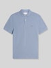 Tommy Hilfiger regular fit poloshirt van katoenmix Lichtblauw gemêleerd
