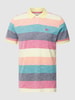 MCNEAL Poloshirt im Colour-Blocking-Design Pink