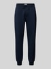 MCNEAL Loose fit sweatpants met katoen Donkerblauw