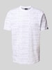 Ellesse T-shirt met labelprints, model 'DISTORTA' Wit