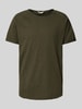 Redefined Rebel T-Shirt mit Rundhalsausschnitt Modell 'KAS' Oliv