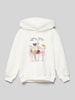 s.Oliver RED LABEL Hoodie met motiefprint Offwhite