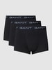 Gant Trunks mit Logo-Stitching im 3er-Pack Schwarz