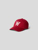 WOOD WOOD Cap mit Logo-Motiv Rot