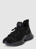 Steve Madden Sneakers met siersteentjes, model 'MAXIMA' Zwart