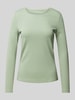 Christian Berg Woman Longsleeve met ronde hals Rietgroen