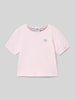 CHAMPION T-Shirt mit Rundhalsausschnitt Hellrosa