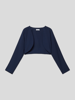 Happy Girls Bolero met opengewerkte voorkant Marineblauw