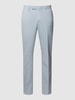 Pierre Cardin Spodnie materiałowe o kroju regular fit z fakturowanym wzorem model ‘Ryan’ Jasnoniebieski
