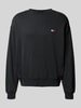 Tommy Jeans Regular fit sweatshirt van puur katoen Zwart