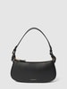 Coccinelle Umhängetasche mit Label-Print Schwarz