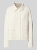 WHITE LABEL Blazer mit Pattentaschen Offwhite