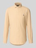Polo Ralph Lauren Custom Fit Freizeithemd aus reiner Baumwolle Camel