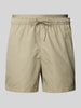 Calvin Klein Underwear Relaxed Fit Badeshorts im Double-Layer-Look Khaki