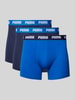 Puma Boxershort met labeldetail in een set van 3 stuks Blauw