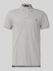 Polo Ralph Lauren Poloshirt met labelstitching Lichtgrijs