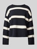 Marc O'Polo Oversized Pullover aus reiner Baumwolle Marine