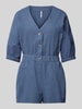 Ragwear Jumpsuit met linnen, model 'Ipsie' Marineblauw