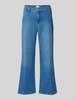 Brax Straight Leg Jeans mit verkürztem Schnitt Modell 'STYLE.MAINE' Dunkelblau