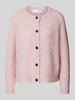 Selected Femme Cardigan mit Knopfleiste Modell 'LULU' Rose