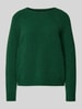 Weekend Max Mara Gebreide pullover met ronde hals, model 'GHIACCI' Smaragdgroen